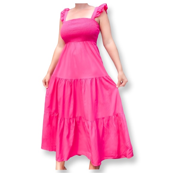 Dresses & Skirts - Hot Pink Maxi Dress